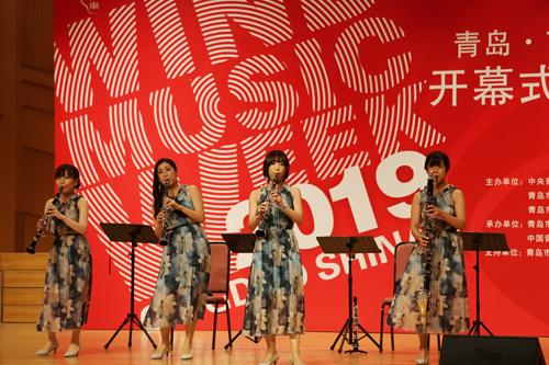 全场观众跟随高歌！青岛市南管乐艺术周开幕式音乐会华丽奏响
