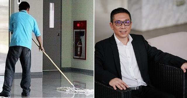 新加坡男子辍学当清洁工被女友抛弃，奋发图强多年终成亿万富翁
