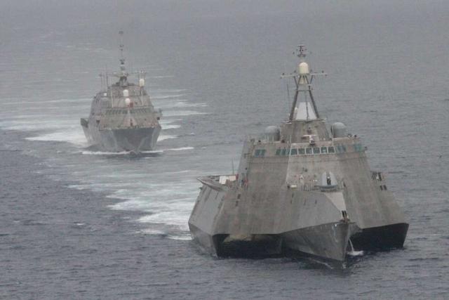 进入南海周边海域！美国海军战舰卷土重来，还能搭载无人舰载机