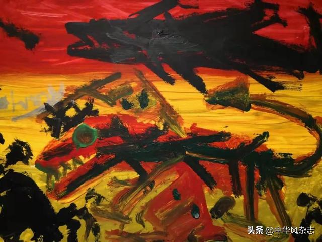 十一龄童第四次个展，作品震撼成人艺术家