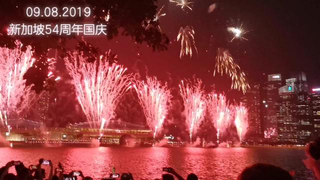 08.09.2019新加坡54周年国庆，烟花烟花~