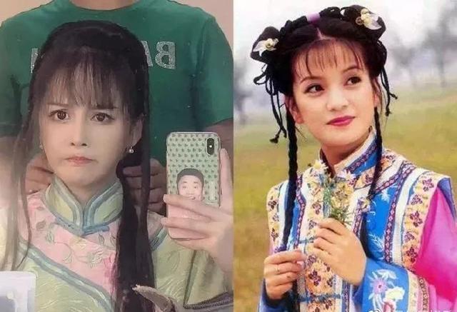 赵本山女儿古装造型撞脸赵薇，网友：整出来的还珠格格