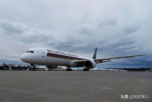 新加坡航空波音787-10客机将执飞上海和广州航线