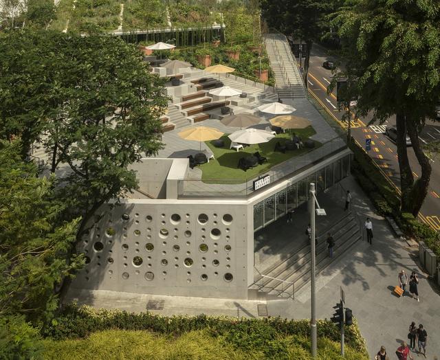 郁郁葱葱的城市花园：Design Orchard 孵化器