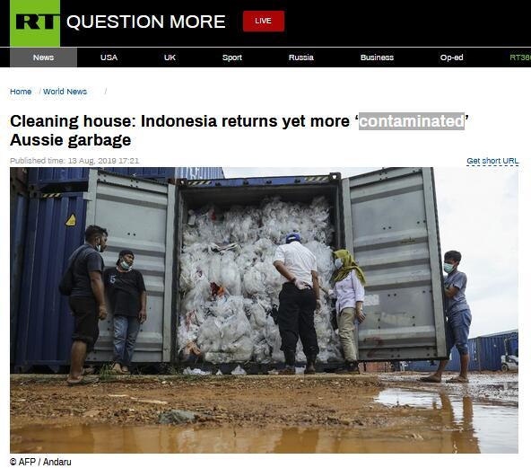 印尼出招，更多“毒垃圾”被送回“老家”