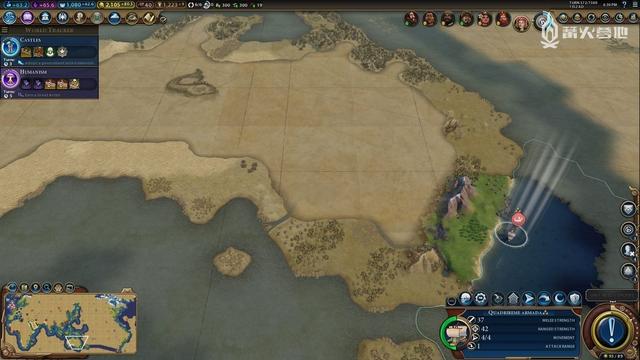 能带给玩家无限乐趣的《文明 6》MOD，正是这个巨型真实地图