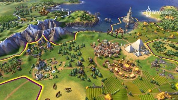 《文明 6》的巨型真实地图 MOD 带给玩家无限乐趣