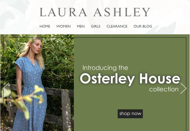 英国老牌时尚家居品牌 Laura Ashley 2019财年由盈转亏