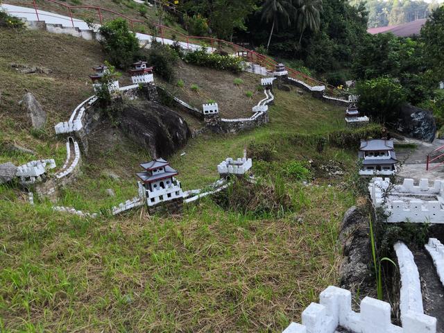 马来西亚霹雳州邦咯岛，遇见“中国迷你长城”