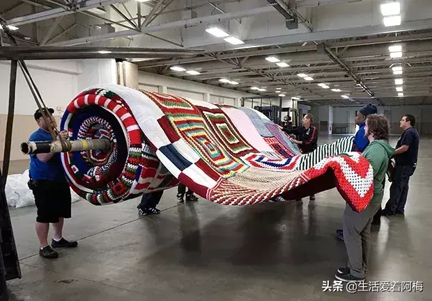 编织界也有吉尼斯记录，你知道吗？有料还有钩编图解教程哦
