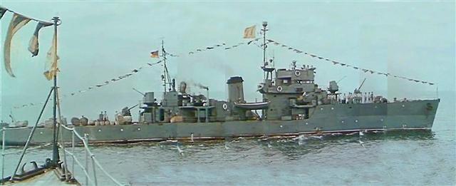 多次上银幕却默默无闻的50号护卫舰