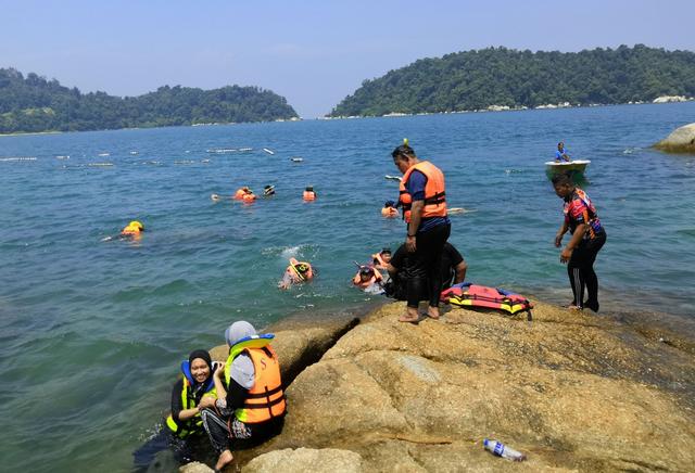 马来西亚霹雳州邦咯岛，遇见“中国迷你长城”