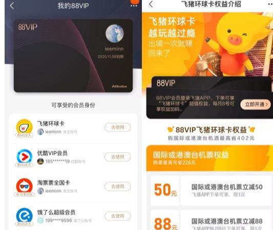 “剁脚”也能省钱了 飞猪助88VIP全球放肆玩
