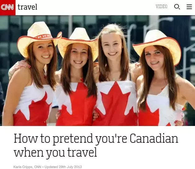 为什么越来越多美国人出门在外，喜欢冒充自己是加拿大人？