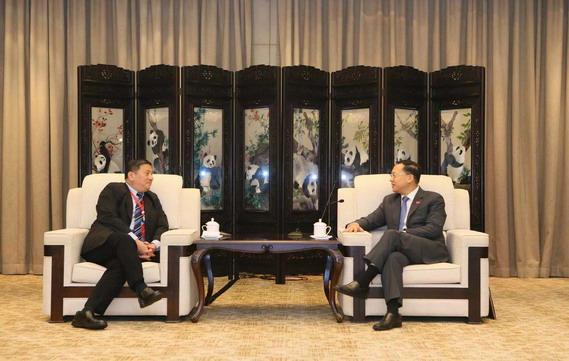 外交部副部长马朝旭会见新加坡外交部副常秘陈海泉