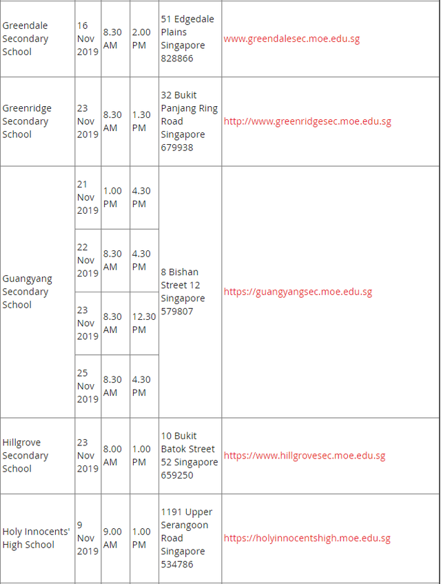 不知道如何选择合适的中学？新加坡中学开放日期送给你