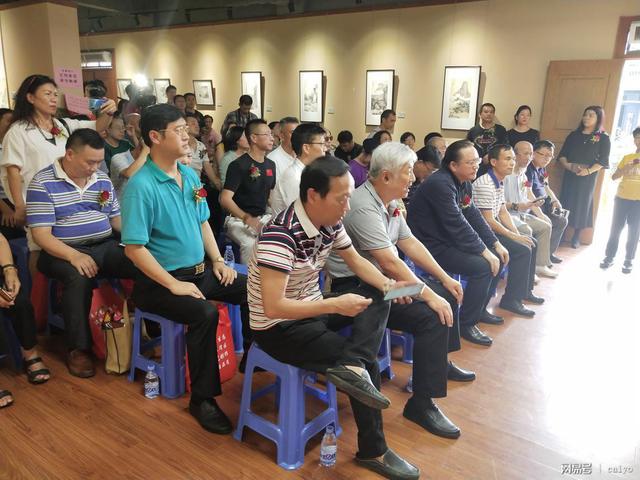 本墨归源—黄新本水墨作品可园交流展开幕