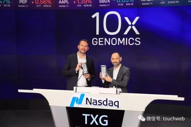 单细胞测序公司10x Genomics在美国上市：募资3.5亿美元
