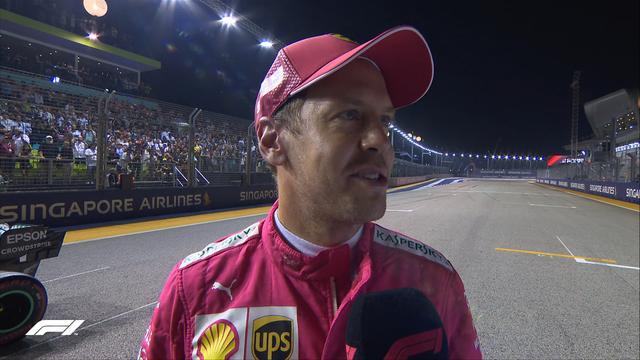 维特尔期待新加坡正赛 担心法拉利长距离保胎能力