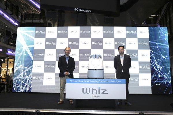 软银机器人在新加坡推出AI商用吸尘机器人Whiz | 美通社