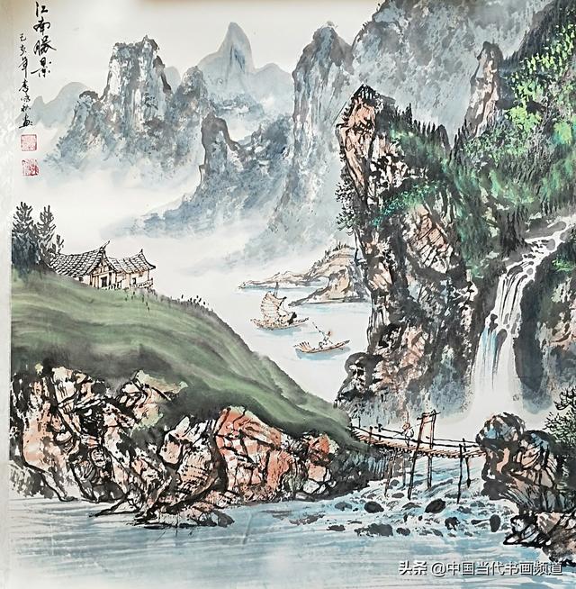 “气势磅礴，潇洒飘逸”——中国当代著名画家李咏秋专题报道