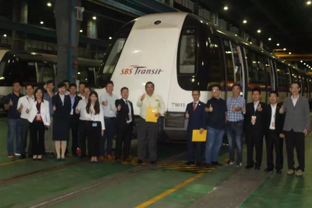 「顺利进行」！中车浦镇完成新加坡翻新项目首列车接车仪式