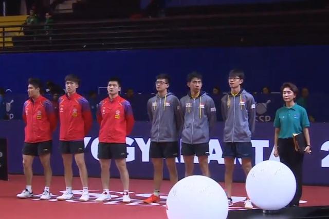 亚锦赛：樊振东、王楚钦和梁靖崑3-0淘汰新加坡晋级男团四强！