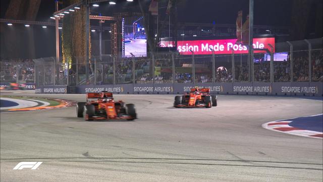 F1新加坡站：维特尔结束冠军荒 勒克莱尔亚军 梅奔无缘奖台