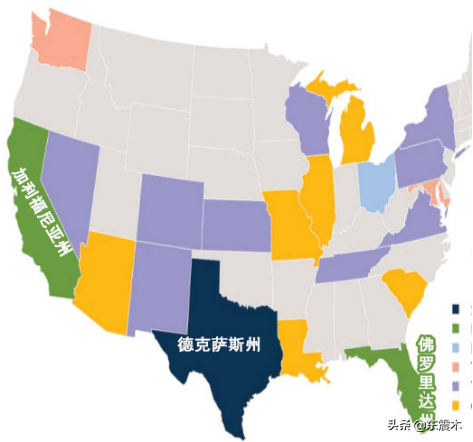 美国GDP最大州，人口不到4000万，为何会超英、法、印度？