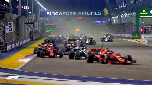 F1新加坡站：维特尔结束冠军荒 勒克莱尔亚军 梅奔无缘奖台