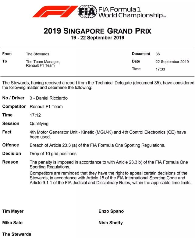 Vettel久违的胜利！2019 F1新加坡站赛后数据分析 | Formula Z