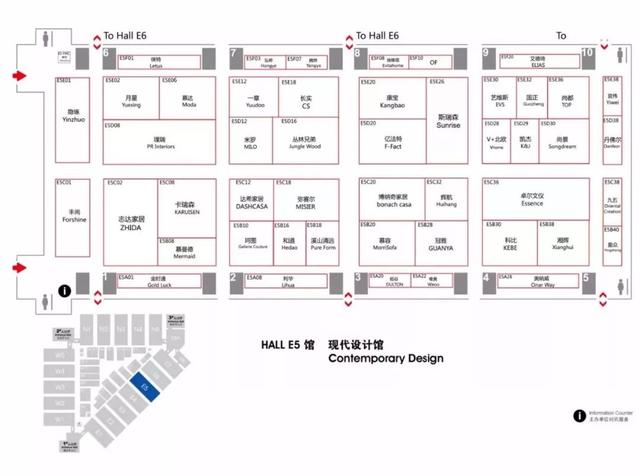 最全攻略｜2019第二十五届中国国际家具展览会展位图来袭，快收藏