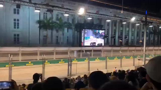新加坡F1国际赛车比赛，超刺激！