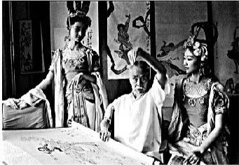 “留真”——镜头里的画家叶浅予