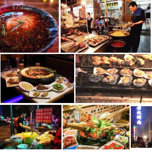 西安宵夜圈鄙视链：吃火锅的敢看不起撸串的？
