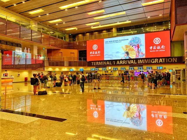 第一次到新加坡