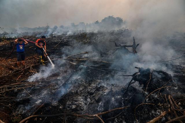 印尼林火继续烧　烟霾污染邻国急