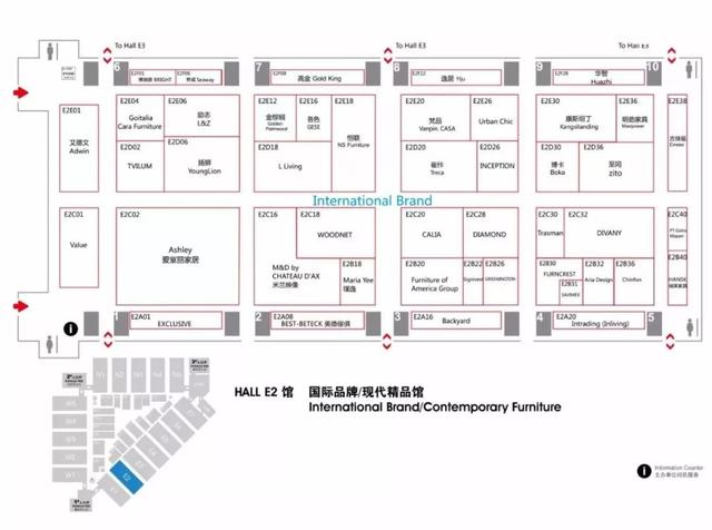 最全攻略｜2019第二十五届中国国际家具展览会展位图来袭，快收藏