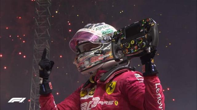 2019F1新加坡站赛后访问：本季首胜终到手，维特尔大吐心中闷气