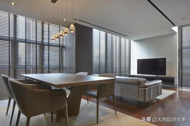 冷色调与百叶窗 打造曼哈顿光影
