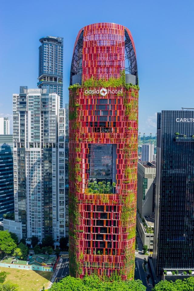 新加坡酒店红配绿，还很时尚？|酒店设计