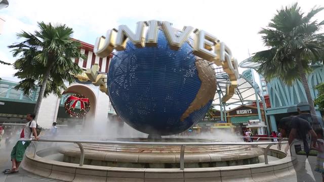新加坡环球影城，是东南亚地区唯一的环球影城，来了可不要错过