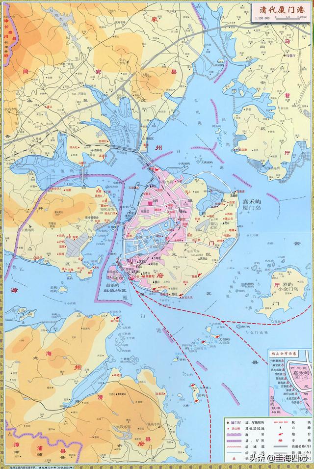 海沧，是如何成为漳州的飞地？银同安换小长泰？