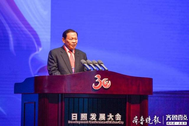新加坡金鹰国际集团主席陈江和：与日照一起共建共赢