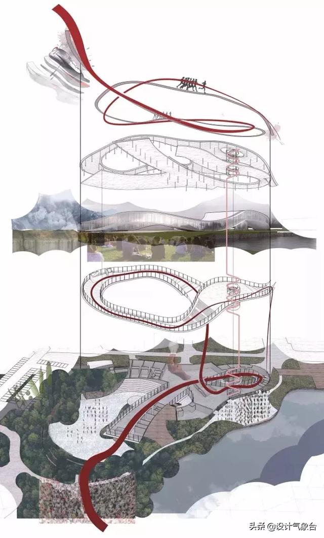 看看差距，隔壁家的清华大学建筑四年级的设计水平