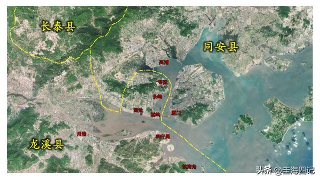 被泉州同安县包围着的海沧，是如何成为漳州的“飞地”？