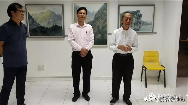 安顺这位画家在新加坡搞个人画展！传递最美安顺风光