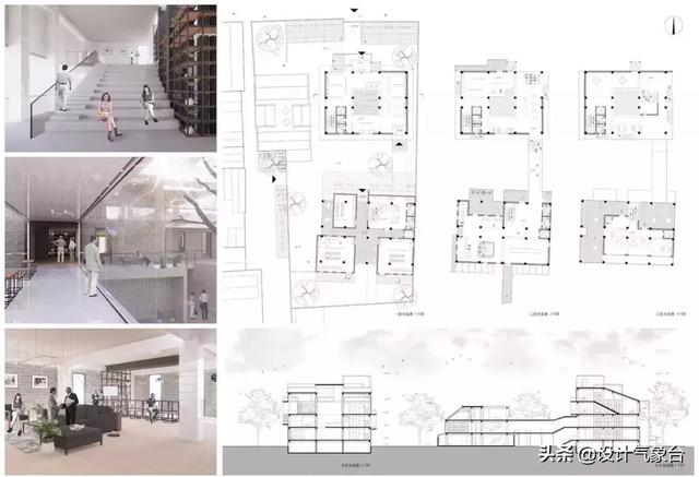 看看差距，隔壁家的清华大学建筑四年级的设计水平