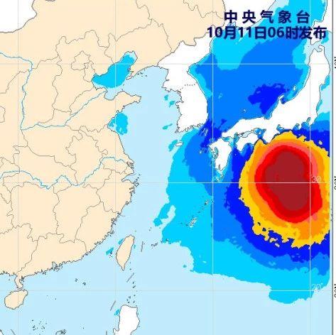 气象 | 受"海贝思"影响，东海东北部7级大风将延续至13日
