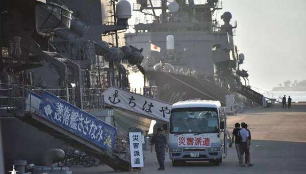 日本遭超级台风重创，自卫队全力救灾，我军两栖攻击舰未来可驰援